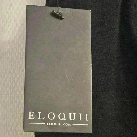 Eloquii 9-to-5 Black Stretch Slim Leg Pants Size 18R - Picture 9 of 15